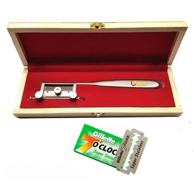 Silver Skin Graft Knife Handle with Dermatome Skin Blade Surgical Instrument Kit