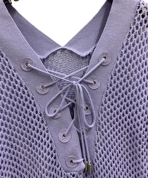 Ameri                    AMERI　MESH LONG KNIT Lav… - image 6