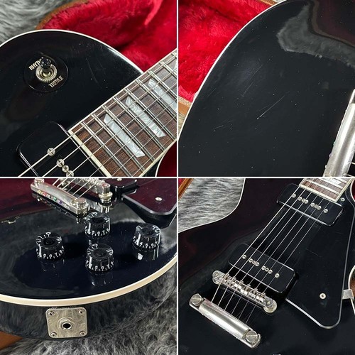 Gibson Les Paul Classic P-90 Ebony 2018 Used Electric Guitar - Picture 10 of 10