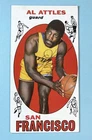 1969-70 Topps Basketball #24 Al Attles Autographed Card Period Signed HOF d/2014