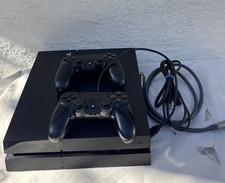 Sony PlayStation 4 500 GB Home Console - Black CUH-115A 2 Controllers HDMI