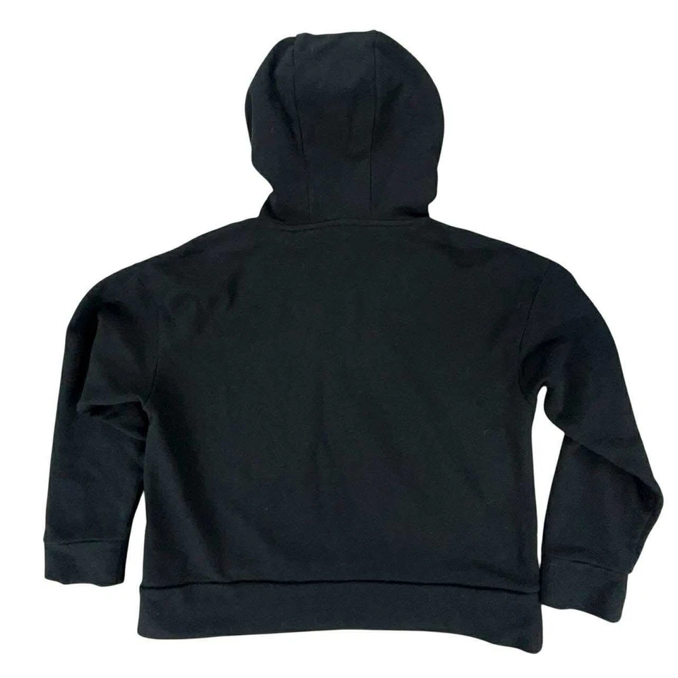 Banana Republic Negro Logo Sudadera con Capucha Pullover Top Talla S Foto 2 de 4