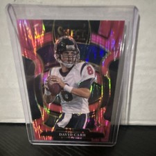 2025 Panini Select - Concourse David Carr #50 Pink Shock Prizm