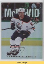 2021-22 Upper Deck Fleer Ultra Rainbow Foil Connor McDavid #100 READ 1os2