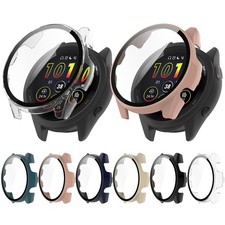 Glass Screen Cover Case Protector Protective Skin Forerunner 165 For Garmin S