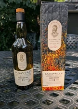 LAGAVULIN Offerman Edition Charred Oak Cask Scotch Whisky Empty Bottle & Box