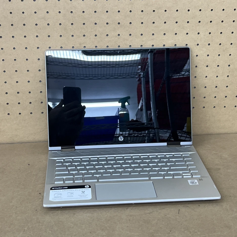 Notebook HP Pavilion x360 14” Touch i5-10210U 1.6GHz 16GB RAM 128GB *Leia Desc* - Imagem 2 de 4