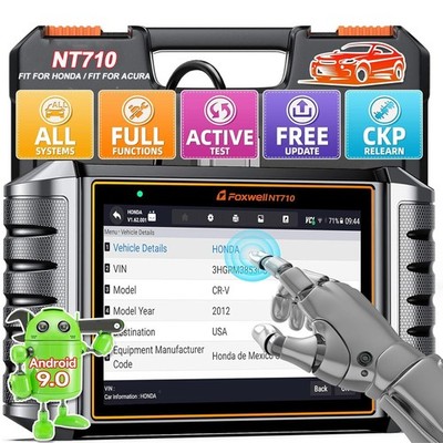 FOXWELL NT710 KFZ OBD2 Diagnosegerät für BMW MINI DPF Alle System Bidirektionale