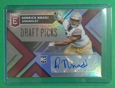 Derrick Nnadi Autographed Card NFL