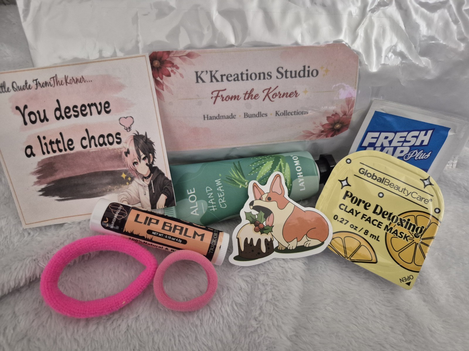 Pocket Pick Me Up Self Care Bundle | Mini Gift Set | Cute Care Kit