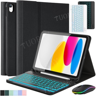 Beleuchtete Tastatur Hülle Maus Für iPad 7/8/9/10/11th A16 Gen Air Pro 11 2025