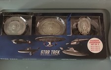 Kolekcja Eaglemoss Star Trek USA Enterprise C D & E Model Box Set