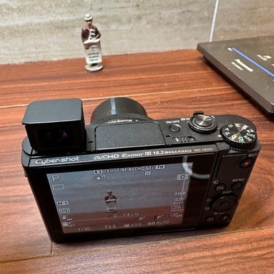 Sony Cyber-shot DSC-HX90V 18.2MP Digital Camera - Black for sale