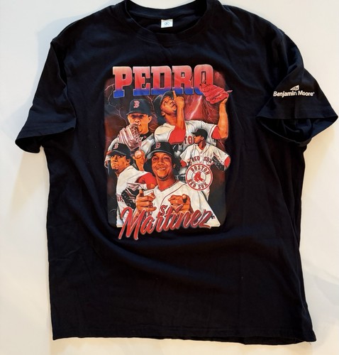 Vintage Red Sox Pedro Martinez T-Shirt XL Herren MLB Baseball