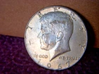 1968 Kennedy Half Dollar Denver Mint Mark 40% Silver Circulated