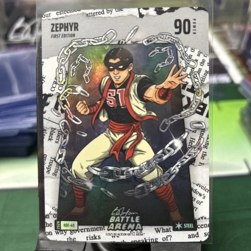 Bo Jackson Battle Arena Zephyr Jung Hoo Lee Headlines Steel Battlefoil #HBF-49