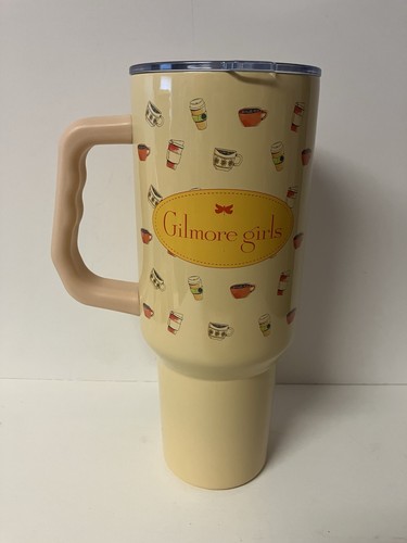 Gilmore Mädchen Edelstahl Becher mit Griff mit Luke’s Diner Logo 40oz - Bild 3 von 7