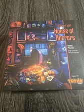 House of Horrors and Scary Movies 1000 Piece Jigsaw Puzzle by Rachid Lotf