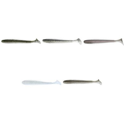 Keitech Swing Impact 4.5'' Fishing Lure 6 Package