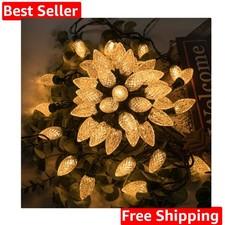 100LED 81 FT C9 Christmas String Lights Plug in Fairy Twinkle String Lights 8...
