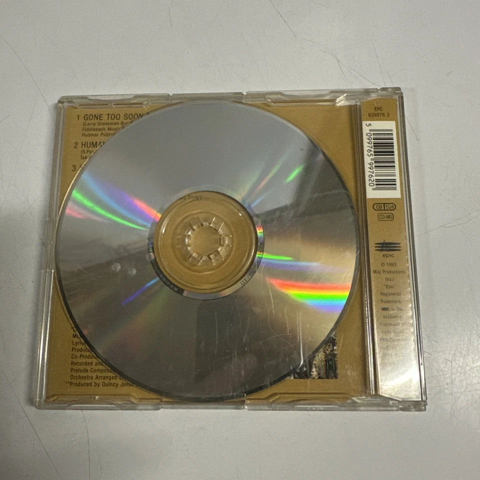 Michael Jackson- Gone too soon- 4-Track-MCD- lesen - Bild 2 von 3