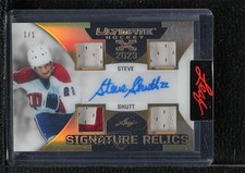 2023 Leaf Ultimate X Signature Relics Gold Spectrum 1/1 Steve Shutt Auto 11jd