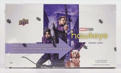 GW285d 2023 Upper Deck Marvel Studios Hawkeye Hobby Box Neu & OVP