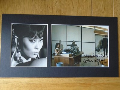 Francesca Tu James Bond original signed authentic Autogramm - UACC / AFTAL