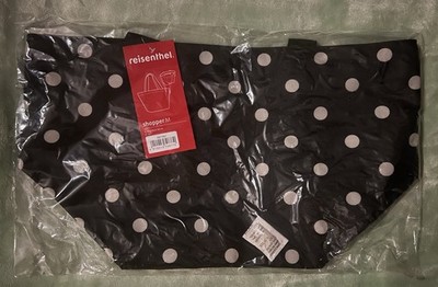 Reisenthel Shopper M Schwarz Dots Neu OVP Einkaufstasche