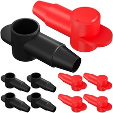 10 Pack Silicone Battery Terminal Covers For 10-4awg Wire Insulated Battery Ter 10 Pack Silicone Battery Terminal Covers For 10-4awg Wire Insulated Battery Ter