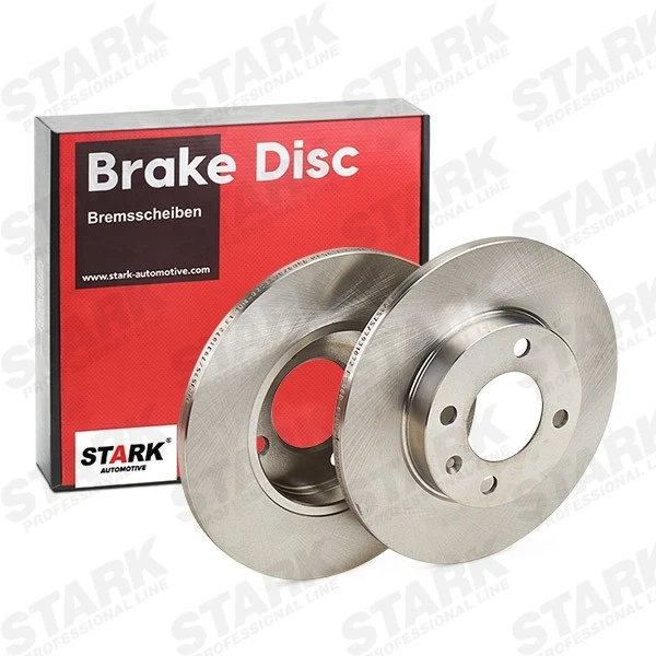 2x STARK SKBD-0022805 Disque de frein Avant pour VW GOLF II (19E, 1G1) 239mm - Photo 4/4