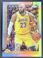 LeBron James 2025-26 Topps Chrome Refractor Base #127 -lf5
