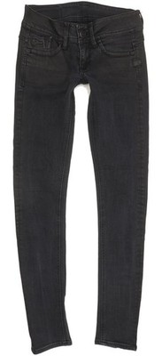 G-Star Lynn Damen Jeans schwarz Skinny Slim Stretch W26 L31 (94862)