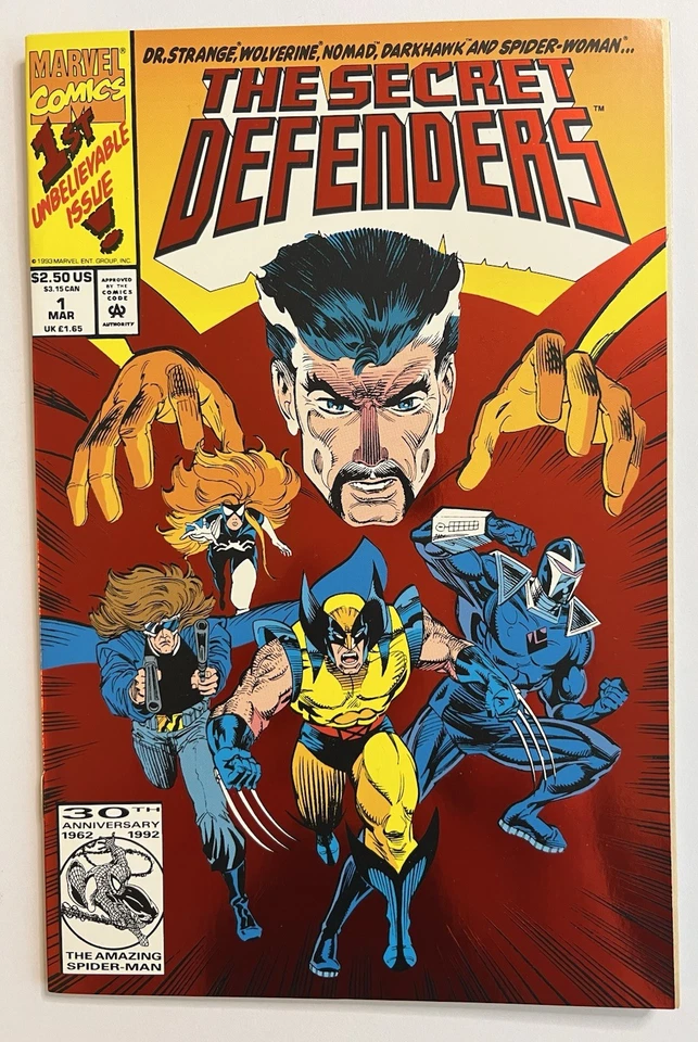 THE SECRET DEFENDERS #1-24 (EXCL #8 20 21) LOT OF 21 BOOKS! - MARVEL 1993 - VG - Image 2 of 4