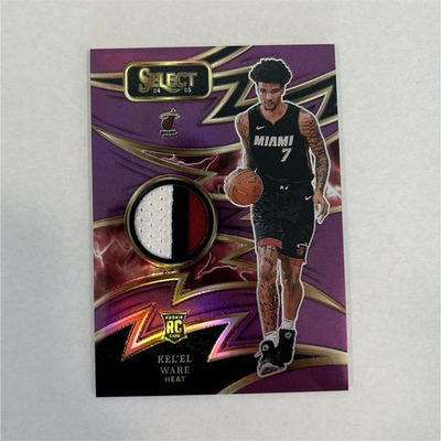 #ad 2024 25 Panini Select Kel#x27;el Ware Sparks Rookie Purple Prizm 99 Heat SPK KEW $10.99