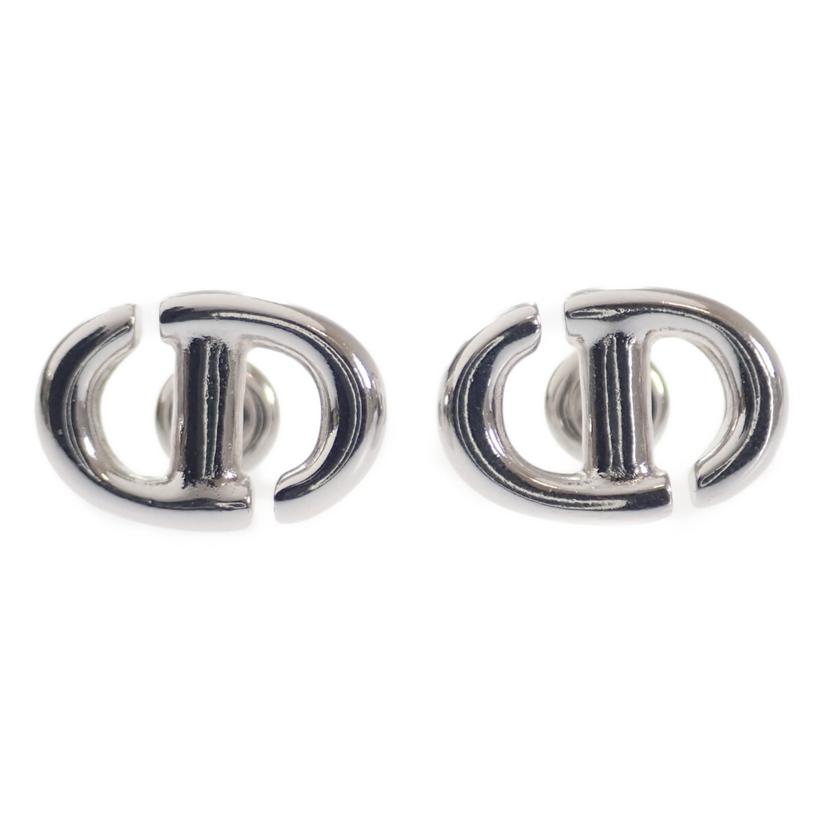 Dior Christian CD NAVY Stud Earrings E1594CDNMT D000 Metal Dior Christian CD NAVY Stud Earrings E1594CDNMT D000 Metal