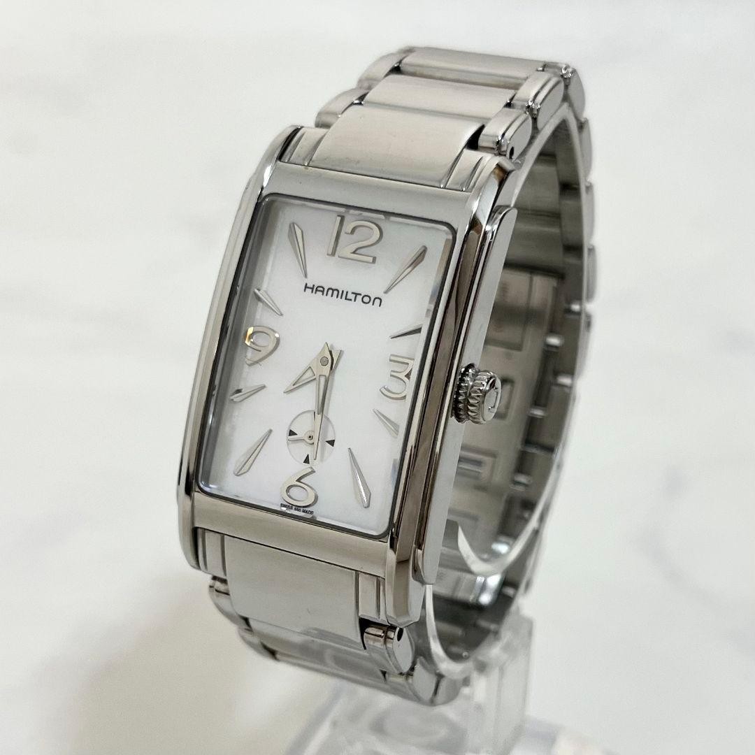 HAMILTON H114111 Mother-of-pearl dial Ardmore watch working