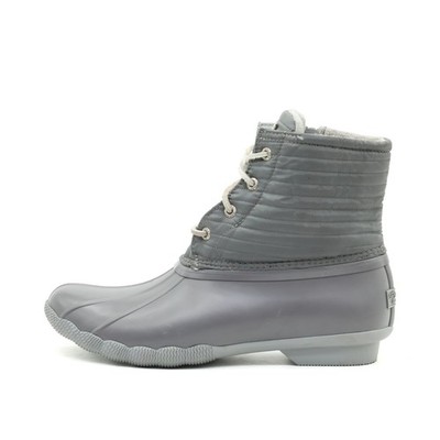 Sperry Damen STS86711 Stiefel Grau Synthetik Boots Stiefeletten EU 40