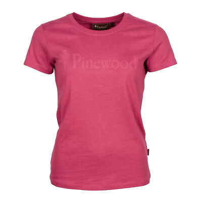 Pinewood Damen T-Shirt Bio-Baumwolle Rosa S