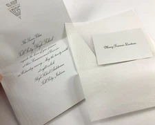 ANTIQUE/VINTAGE 1935 TELL CITY HIGH SCHOOL GRADUATION INVITATION TELL CITY IN