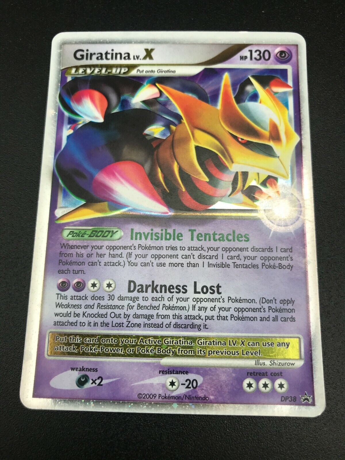 Giratina Lv. X - DP38 Blackstar Promo - Holo - PSA 9 MT