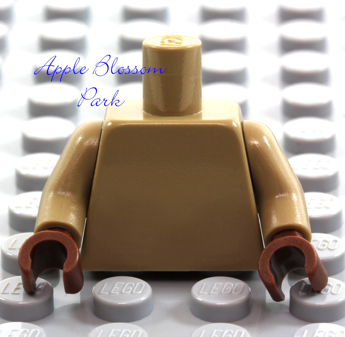 NEW Lego Minifig Plain DARK TAN TORSO - Star Wars Blank Body