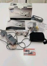 Samsung L700 7.2MP 3x Zoom Digital Camera Silver.Boxed complete With 4GB SD Card