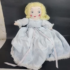Vintage Handmade Topsy Turvy Cinderella Doll