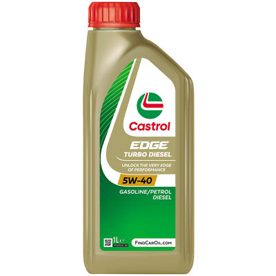 Motoröl Castrol EDGE 5W-40 Turbo Diesel 1L VW 502 505 Opel Mercedes VW Ford Fiat