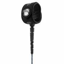 FCS 6' Freedom Helix Comp Leash Smoke/White