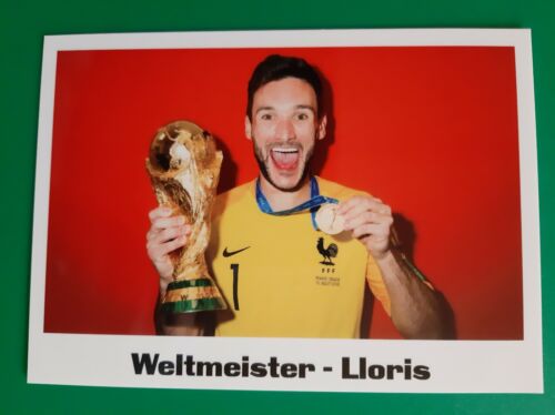 FOOTBALL carte joueur HUGO LIORIS champion du monde équipe de FRANCE (1) - Photo 1/2