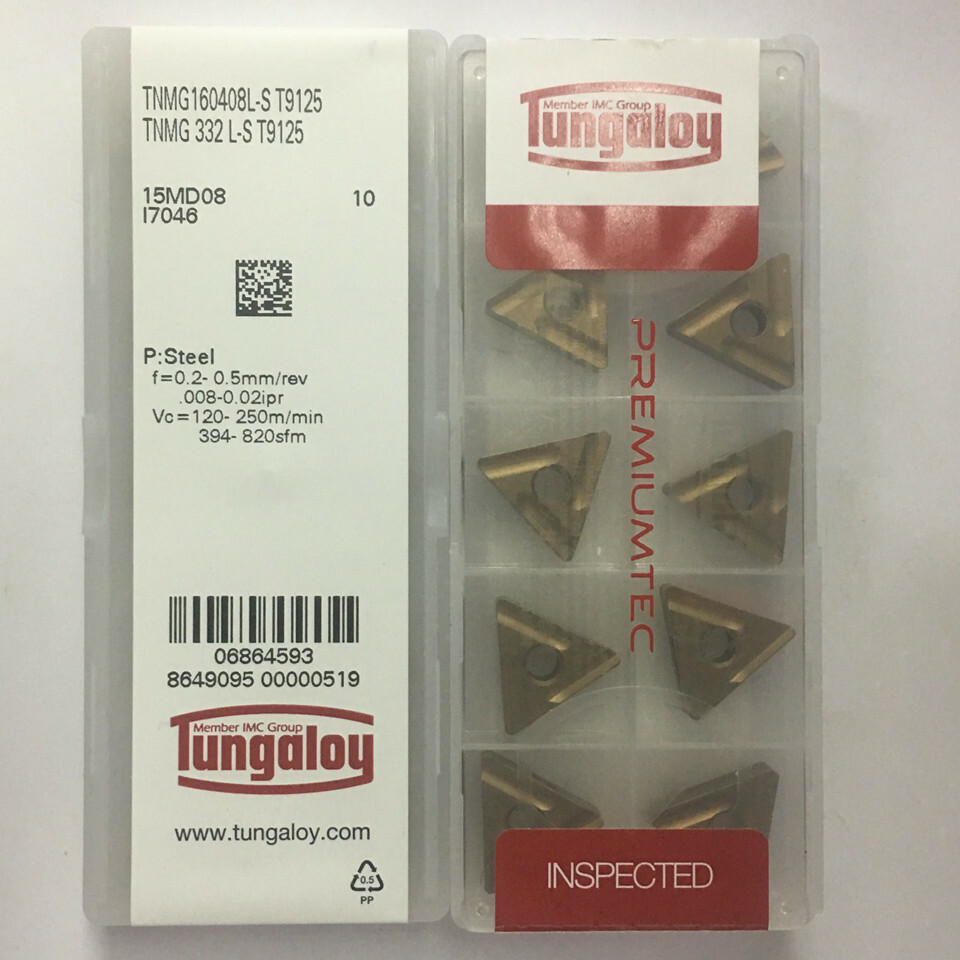 10PCS/BOX New Tungaloy Toshiba NC blade TNMG160408L-S T9125 10PCS/BOX New Tungaloy Toshiba NC blade TNMG160408L-S T9125