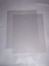 .030 Clear Acetate Butyrate PETG Plastic Sheets for Canopy or Windows (2)