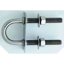 Attwood Bow Eye 3/8" 2-9/16" Shank Length Small Plate #3396-3